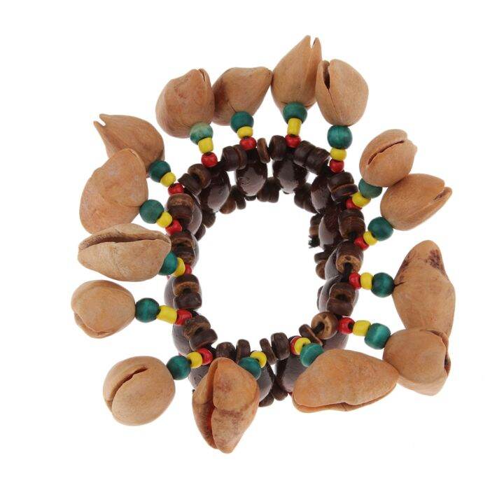 n-tribal-style-nuts-handbell-drum-hand-chain-bracelet-nut-shell-percussion-instrument-bells-musical-accessories-kids-toys