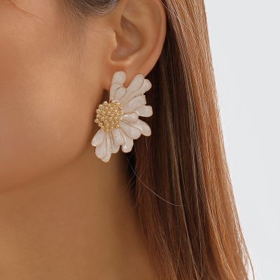 【YF】⊕  Dangle Earrings New Stud Earring Alloy Drip Color Drop JewelryTH