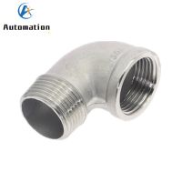 BSPT 1/8 quot; 1/4 quot; 3/8 quot; 1/2 quot; 3/4 quot; Stainless Steel SS304 Female x Male Fuel Street 90 Elbow Threaded Pipe Fittings For Water Gas Oil