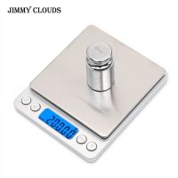 3000g/0.1g Electronic digital scales Balance scale 500g/0.01g  LCD digital personal jewelry Scale Mini gram scales Baking scale Cables