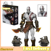 Leagave 【สต๊อกพร้อม】 God Of War 3สุดยอดคราโตสตุ๊กตาขยับแขนขาได้ของเล่นโมเดล (7นิ้ว)