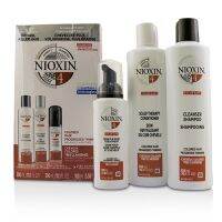 Nioxin 3D Care ชุด4-สำหรับผมสีก้าวหน้าบาง Balanced Moisture (กล่องใส่ความเสียหาย3Pcs