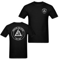 【ใหม่】 Gracie Jiu Jitsu เสื้อยืดผู้ชายของขวัญสบายๆผ้าฝ้าย Tee เอเชียขนาด S 5xl ตลกเสื้อ T สไตล์เกาหลีแฟชั่นสบายๆ U Nisex Teeshirt