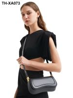 PEI พุดดิ้งกระเป๋า Design High-end 2023 ใหม่แฟชั่น Messenger ไหล่รักแร้ Baguette กระเป๋าผู้หญิง