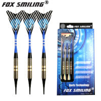 Fox Smiling 3 ชิ้น 18g DART PIN ลูกดอกปลายอ่อนพร้อมเพลาอลูมิเนียม