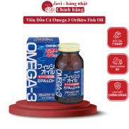 Viên Dầu Cá Omega 3 Orihiro Fish Oil Nhật Bản Giúp mắt sáng, bổ não