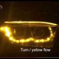 มาใหม่ รุ่นใหม่ล่าสุด ตกแต่งไฟหน้า LED Daytime Running Light ไฟสีขาว พร้อมไฟเลี้ยววิ่งสีเหลือง Ultra Thin Stirp จำนวน 2 เส้น คุ้มสุดสุด ชุด สีไฟ เลี้ยว บัง ลม ชุด ไฟ เลี้ยว msx ชุด ไฟ 125 บัง ลม ชุด สาย ไฟ เวฟ 125i ไฟ เลี้ยว บัง ลม ทั้ง คัน