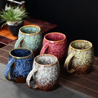 Coffeeware Teaware An R เซรามิคแก้วน้ำถ้วยสำนักงานถ้วยนมเตาเผาเคลือบถ้วยกาแฟส่วนบุคคลถ้วยของขวัญขายส่ง