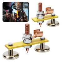 Welding Magnet Head Magnetic Fix Ground Clamp Metal Plate Single/Double Strong Magnetic Welding Support Welding Support Tool