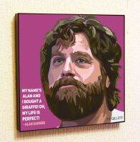 Alan Garner ศิลปินภาพยนตร์ตกแต่งภาพสติกเกอร์ติดผนังสร้างแรงบันดาลใจภาพวาดที่มีชื่อเสียงภาพเหมือนศิลปะป๊อปอาร์ตศิลปะบนผนังบนผ้าใบสำหรับห้องนั่งเล่นห้องนอน