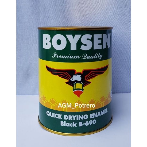 BOYSEN QDE B - 690 BLACK ( PANG KAHOY METAL ) 1 LITER | Lazada PH