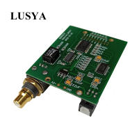 Lusya WM8805 USB Amanero โมดูลดิจิตอลอินเทอร์เฟซ IIS I2S Coaxial IIS I2S ใยแก้วนำแสงอินเทอร์เฟซ Coaxial Board T0109