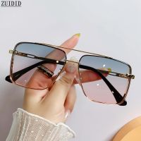 Kacamata Hitam Wanita 2022 Persegi Kacamata Modis Tanpa Bingkai Nuansa Retro Vasos Decorativos Lunette De Soleil Femme Zonnebril Dames Sol