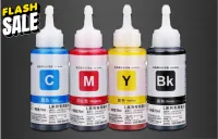 [สต็อกประเทศไทย]70ml หมึกเติม 664 L-Series Refill ink หมึกพิมพ์สำหรับปริ้นเตอร์ epson เซต 4สี epson L100/L110/L101/L120/ #หมึกปริ้นเตอร์  #หมึกเครื่องปริ้น hp #หมึกปริ้น   #หมึกสี #ตลับหมึก