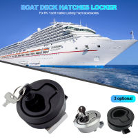 Boat Deck Hatches Flush Pull Slam Latch Mount Latch Lift สำหรับ RV Yacht Marine Deck Hatches ล็อค Locker Yacht อุปกรณ์เสริมเรือ