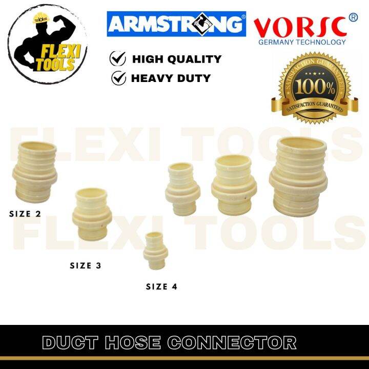 FLEXITOOLS DUCT HOSE CONNECTOR 2" 3" 4" HEAVY DUTY Lazada PH