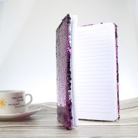 Notebook Sequin Notepad Reversible Office Journal Diary Writing Mermaid Travel School Stationery Kids Girls Planner Creative