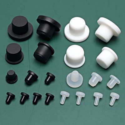 ❧ Rubber Plug Silicone Inner Hole Stopper Eyelet Joint Waterproof Washer Protective Ring Threaded Plugs Cover Nut Cap T-plug Round