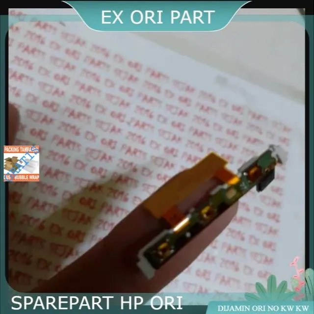 FLEXIBEL FLEKSIBEL ON OFF POWER VOLUME TOMBOL BUTTON SOCKET SHARP AQUOS