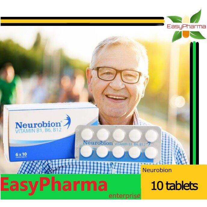 Neurobion Vitamin B1, B6, B12 [10tablets] | Lazada