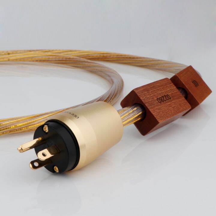 EU US C15 15A Hifi Odin Nordost Gold Power Cord Audio High Fidelity
