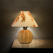 Baoblaze Đèn Bàn Cạnh Giường, Đèn LED Đầu Giường Nhà Sáng Tạo Châu Âu Đèn