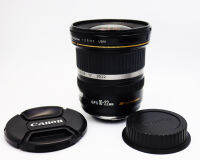 Canon EF-S 10-22mm เลนส์ซูมมุมกว้างพิเศษขนาดกะทัดรัดและน้ำหนักเบา เลนส์ซูมมุมกว้างอัลตร้าไวด์มีความสามารถในการถ่ายทอดอารมณ์อย่างทรงพลังสำหรับใช้กับกล้อง EOS ที่มีเมาท์เลนส์ EF-S ทุกตัว ขนาดเล็กและมีน้ำหนักเบาเป็นพิเศษ ด้วยช่วงทางยาวโฟกัสประมาณ 16-35 มม. ท