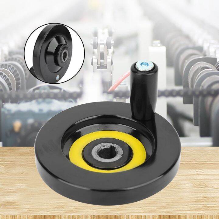 1Pc D125/200/100/160Mm 3 Spoke Hand Wheel Lathe Milling Handwheel With