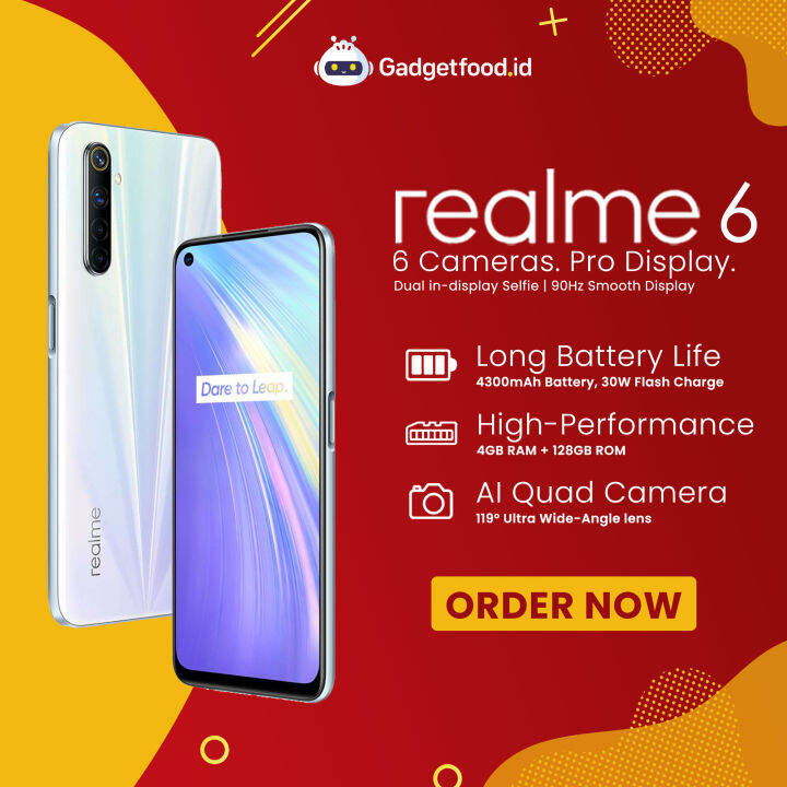 realme 6 dual front camera