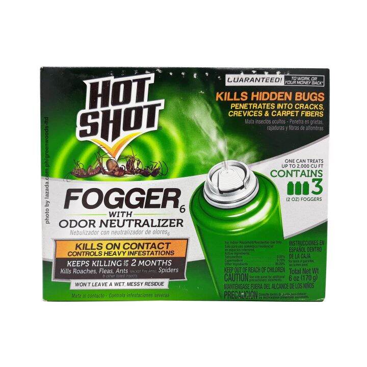 Hot Shot Fogger with Odor Neutralizer Lazada PH