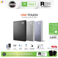 ลด 50% (พร้อมส่ง)Seagate 1TB รุ่น One Touch SSD ความเร็ว 1,030MB/s USB-C ,USB 3.2 External Harddisk (STKG100040X)