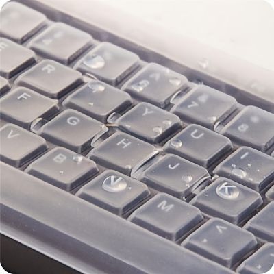 Universal Keyboard Silicone Protector Film Skin Cover Desktop PC Transparent Silica Gel Bump Concave and convex Flat Membrane Keyboard Accessories