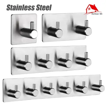 Hot Sale Bathroom Towel Hooks 3m Self Adhesive Wall Hooks, Heavy Duty  Stainless Steel Coat Hanger for Hanging - China Bathroom Accessories,  Bathroom Accessory