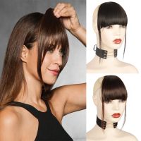 【DT】hot！ Azqueen Synthetic Clip In Bangs Front Fringe Hair clip Extension on hair accessories