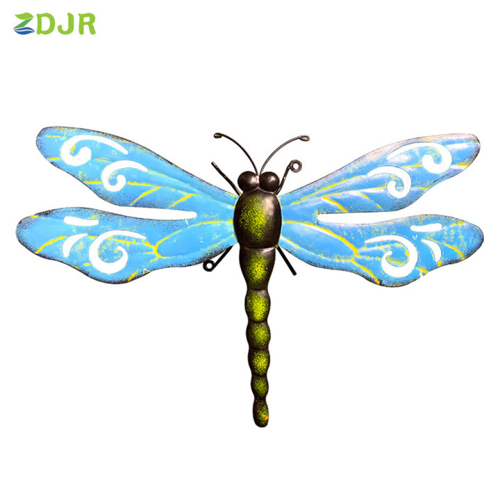 zdjr-จี้อุปกรณ์แขวนแมลงปอโลหะ3d-สำหรับตกแต่งห้องนั่งเล่นในบ้าน