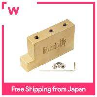 Musiclily Ultra Brass 32Mm Lemolo Block L Shaped Floyd Rose Bridge สำหรับกีตาร์ไฟฟ้า