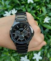 นาฬืกา Casio รุ่น MTP-V300B-1A นาฬิกาผู้ชาย สายสแตนเลสรมดำ รุ่นใหม่ล่าสุด ของแท้ 100% รับประกันสินค้า1ปีเต็ม