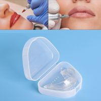 5/10/20Pcs Professional Permanent Floating Lip Mouth Guard Tooth Socket with Case Box for Lip Tattoo Braces Auxiliary Supplies