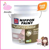 สีน้ำทาภายใน NIPPON PAINT HYBRID GOLD PEARL WHITE 5 แกลลอนWATER-BASED INTERIOR PAINT NIPPON PAINT HYBRID GOLD PEARL WHITE 5GAL **ราคารวม Vat แล้วค่ะ ไม่มีบวกเพิ่ม**