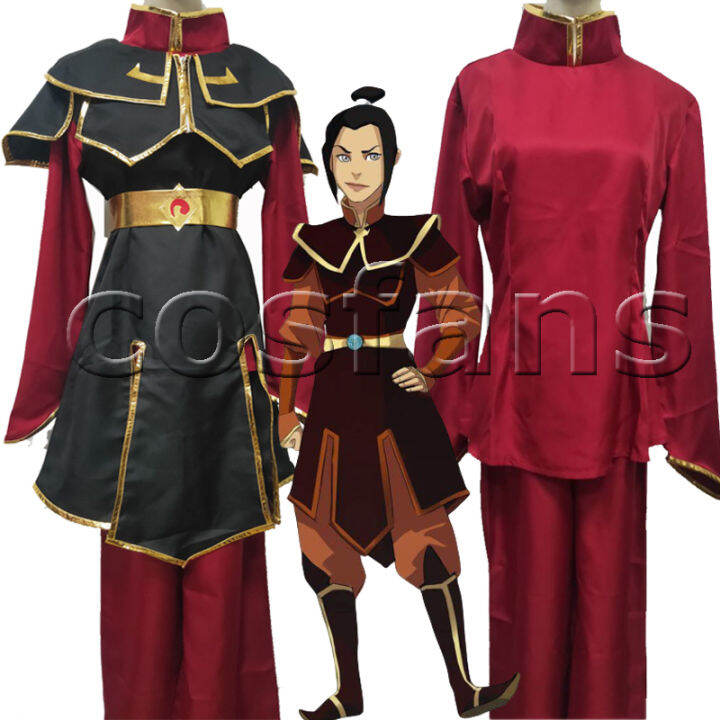 2020 Anime Avatar The Last Airbender Prince Zuko Azula Cosplay Costume Adult Halloween Party