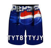 New Carbonated Drinks Pepsi Cola 3D Print Mans Casual Style Shorts 02