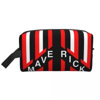 Custom Top Maverick Film Toiletry Bag For Women Top Cosmetic Makeup Organizer Lady Beauty Storage Dopp Kit