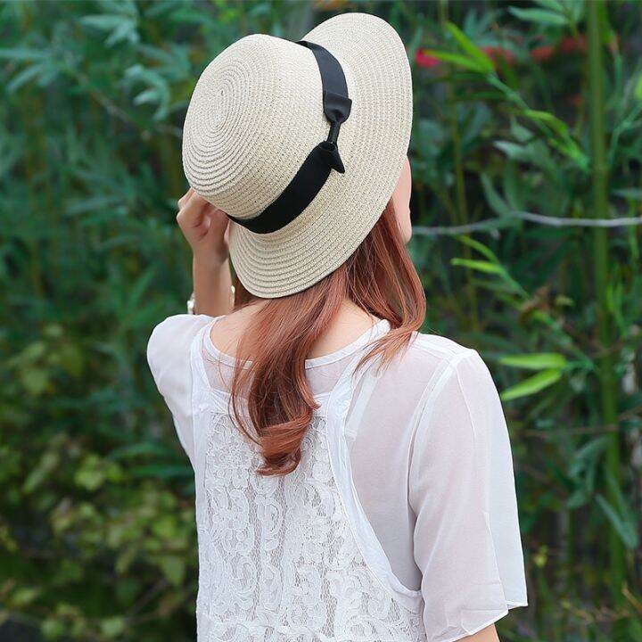 cc-new-summer-women-boater-beach-hat-female-casual-panama-hat-lady-ribbon-classic-bowknot-flat-sun-hat-women-fedoras-travel