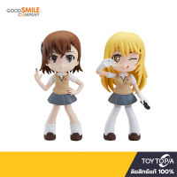 พร้อมส่ง+โค้ดส่วนลด Yurumari Mikoto Misaka &amp; Misaki Shokuhou: A Certain Scientific Railgun T Figure By Good Smile Company (ลิขสิทธิ์แท้ )