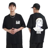 Anime The First Slam Dunk Double Sided Print T-shirt Hisashi Mitsui Sakuragi Hanamichi Tees Tops Men High Quality T Shirts