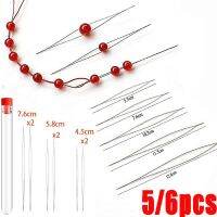 【YF】 Aberto Curvo Beading Agulhas Pins Pulseira e Colar Jóias Fazendo Ferramentas artesanal frisada Threading Pin 5 PCs 6PCs