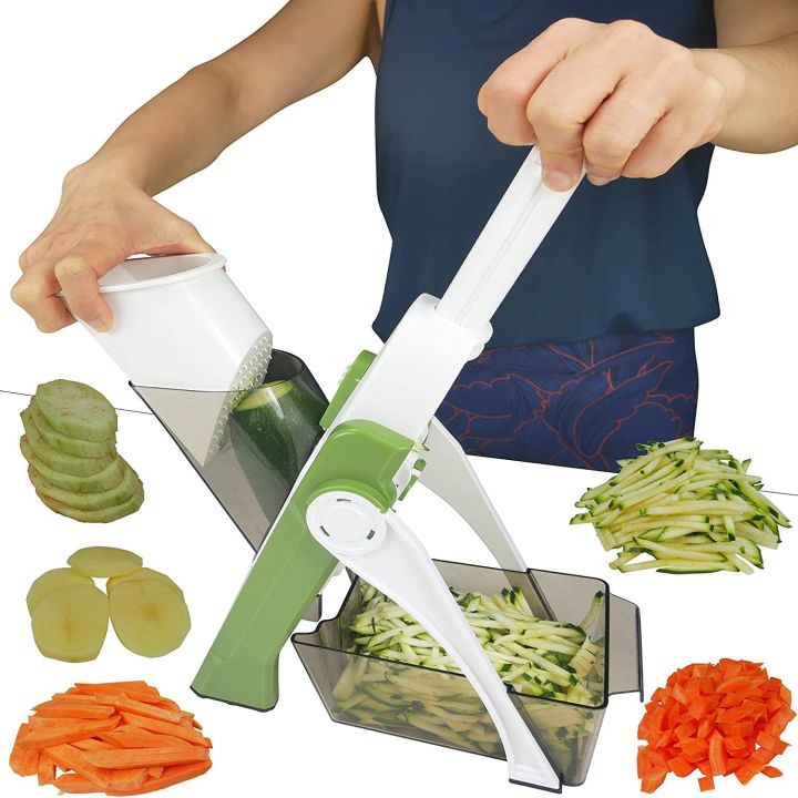 Mandoline Vegetable Slicer Adjustable Thickness Potato Onion