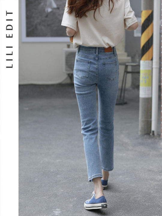 lili-edit2021-new-summer-high-waist-slim-fit-straight-split-cropped-jeans-for-women