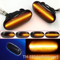 ↂ LED Dynamic Side Marker Turn Signal Lights Sequential Blinker Light For Mitsubishi Pajero Mirage Legnum Galant Lancer 1998 1999