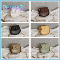 PETIBAG ของใหม่ สำหรับผู้หญิง กระเป๋าแมสเซนเจอร์ กลมกลมๆ กระเป๋าโซ่ขนาดเล็ก ถุงอานอาน มินิมินิ แข็งและแข็งแรง